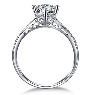一搏千金（YBQJ）BG001 白18K金共33分FG色 钻石女戒 求婚戒指 钻戒