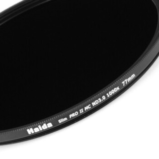 海大（Haida）HD2018 PROII 级超薄多层镀膜滤镜减光镜 62mmND1.8 (64x)