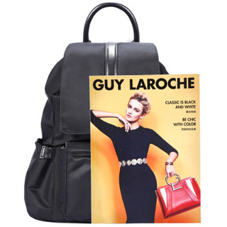 Guy Laroche 姬龙雪 双肩包女时尚休闲书包旅行包GW1100072-01黑色
