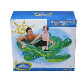 INTEX 57524小海龟儿童水上动物坐骑成人游泳充气玩具