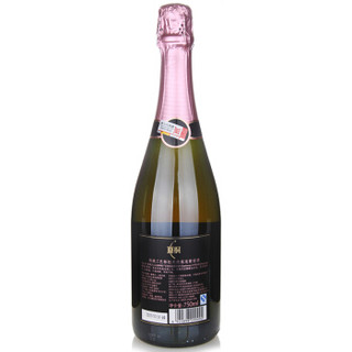 夏桐（Chandon）洋酒 气泡酒 起泡酒 传统工艺天然高泡粉红葡萄酒 750ml