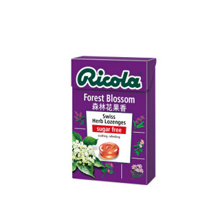 Ricola 利口乐 森林花果香香草润喉糖 40g 盒装