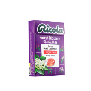 Ricola 利口乐 森林花果香香草润喉糖 40g 盒装