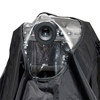 JJC RI-9相机防雨罩沙尘水套摄影遮雨衣佳能5D3 5D4 70-200mm小小白镜头尼康单反100-400mm雨披中长焦镜头