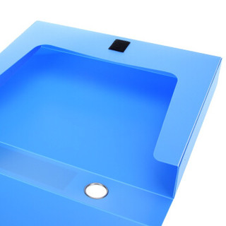 SUNWOOD 三木 标准型档案盒 A4/55mm 蓝 办公文具