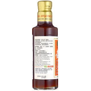 中国台湾 黑龙O'LONG 壶底黑豆酱油膏（酿造酱油）300ml 原高纯度黑豆酱油膏