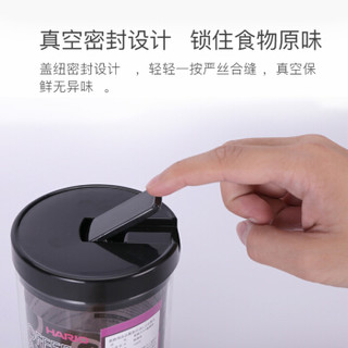 日本HARIO咖啡豆食品大号玻璃密封罐MCN