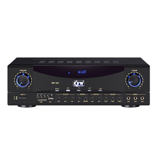 凯浮蛙（KFW） KTV-360 卡拉OK 会议 培训用 音箱 功放 麦克风套装 音响系统