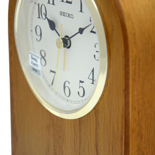精工（Seiko）时尚创意欧式客厅居家木质座钟台钟