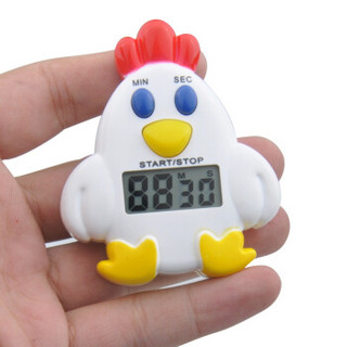 千团精工 厨房定时器 小鸡带磁铁电子定时器 日本版NL003