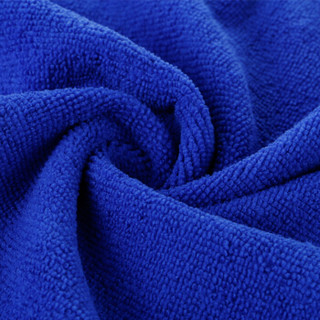 车旅伴(Car Buddy)洗车毛巾 超细纤维 擦车毛巾 三条装70*30cm蓝色 汽车用品HQ-C1282