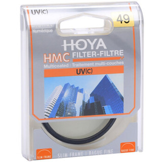 保谷（HOYA）uv镜 滤镜 UV镜  49mm HMC UV（C） 专业多层镀膜超薄滤色镜