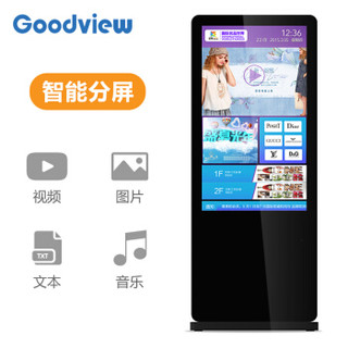 仙视（Goodview）55英寸LED背光薄高清立式广告机 L55H9