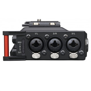 TASCAM DR-70D 单反相机微电影录音机 4音轨线性PCM录音 4个XLR卡侬话筒接口 全中文菜单 96K 24bit录音