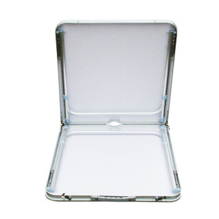 鲸伦 (KINGRUNNING) XQ-1651 白色 户外折叠桌 便携式分体折叠桌 铝合金野餐烧烤桌子