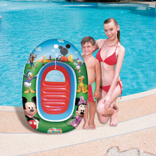 Bestway迪士尼（Disney）儿童座圈充气小船 游泳用品戏水玩具91003