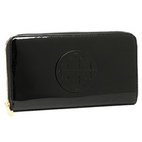 toribachi长钱包奥特莱斯TORY BURCH 18169285 001女子的黑色