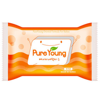 飘漾 (Pure Young) 婴幼儿洗衣皂 天然棕榈皂 肥皂 柚子香200g
