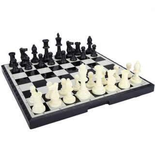 先行者国际象棋桌游学生培训教学用棋棋类玩具桌面游戏B-9 大号 便携折叠式磁性棋盘
