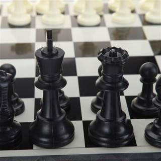 先行者国际象棋桌游学生培训教学用棋棋类玩具桌面游戏B-9 大号 便携折叠式磁性棋盘