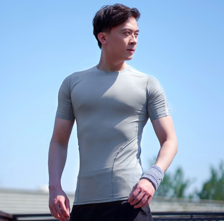 早风 男子透气速干紧身T恤 *3件