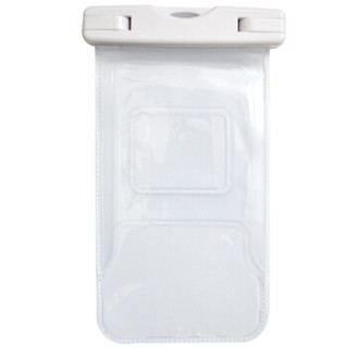 加加林 手机防水袋 潜水手机套 手机袋游泳防水套 游泳包防水包 透明白 大号5.0-6.0寸手机