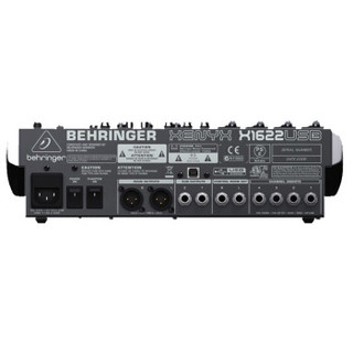 百灵达（Behringer） X1622USB调音台专业 舞台 会议 带效果 声卡功能