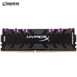 Kingston 金士顿 骇客神条 Predator 掠食者 8GB DDR4 3600 RGB台式机内存条