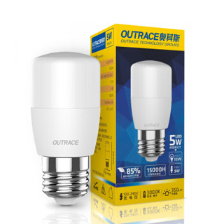 OUTRACE/奥其斯 led灯泡 奥其斯球泡灯 5W 黄光