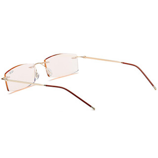 百尚意特 老花眼镜  男女通用 非球面树脂高清镜片 H0003  茶色 200度