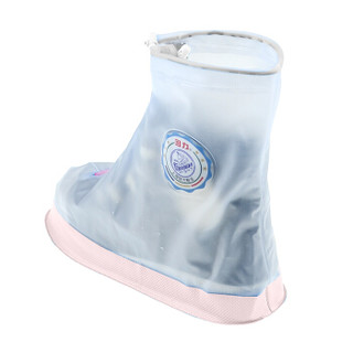 回力 雨鞋套男女成人款雨天防水防滑加厚鞋套 HXL228 粉色 L