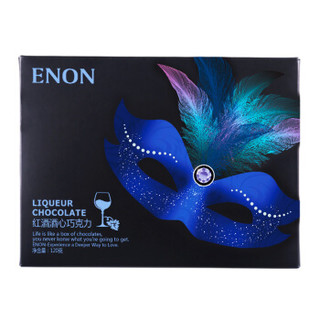 Enon 怡浓 红酒酒心巧克力 120g 盒装