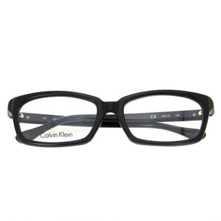 卡尔文·克莱恩 (Calvin Klein) 眼镜框男女光学镜板材近视眼镜架 CK5845/001 亮黑色