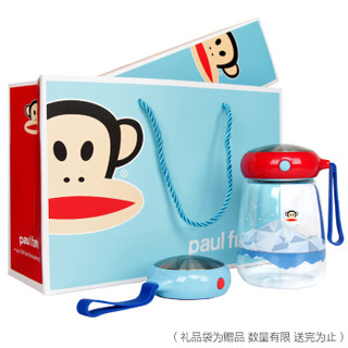 PAUL FRANK 大嘴猴 PFD031 高硼硅玻璃杯 380ml 红色