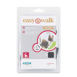 贝适安（PetSafe）Easy Walk* 头部牵引套 黑色中码 EW-HC-M-BK-17