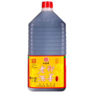 即墨老酒 黄酒 泡阿胶 长春 半甜型 焦香型 11.5度 1.8L