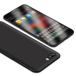 Freeson OPPO R11手机壳保护套/纤薄全包硅胶套 软壳/TPU手机套 磨砂黑