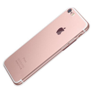 伟吉(WEIJI)iPhone 7/8手机壳 苹果7/8 手机套 硅胶透明全包防摔软壳男女款