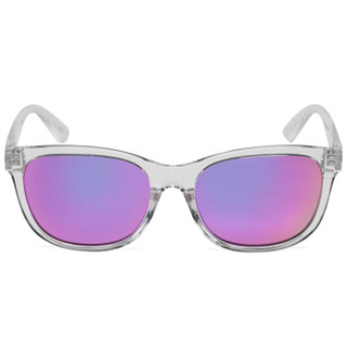 PUMA 彪马 eyewear 女款太阳眼镜 PE0006SA-002 透明镜框渐变粉红镜片 54MM