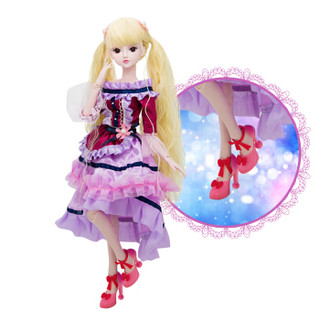 叶罗丽娃娃精灵梦卡通公主夜萝莉仙子DIY梦幻套装 改装女孩芭比娃娃换装玩具 莫纱60CM