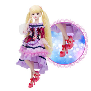 改装女孩芭比娃娃换装玩具 莫纱60cm