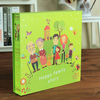 亮丽（SPLENDID）相册 影集 混合装660张 幸福一家人 家庭相片册 照片册 5.6.7.8英寸