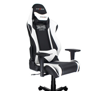 迪锐克斯（DXRACER）RX0四代 NW 电脑椅子 可转办公椅 人体工学椅 电竞椅 黑白款 游戏椅子