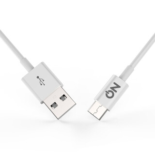 ON 数据充电线二代 Micro USB 安卓接口 加长2米 适于三星/小米/魅族/索尼/HTC/华为 HCB4020WH