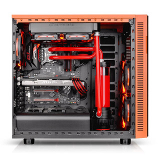 Tt（Thermaltake）冰核RL 240-D5 硬管水冷套装（D5水泵/64mm厚冷排/300ml水箱/纯铜微流道冷头/防震风扇）