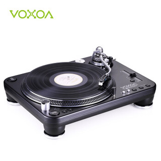 VOXOA/锋梭 T80直驱唱机 留声机 DJ打碟机 黑胶唱片机 电唱机 内置RIAA唱放 T80唱机