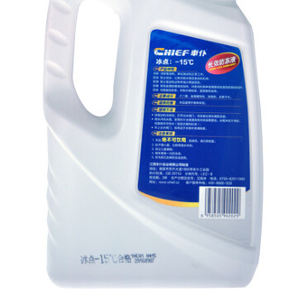 CHIEF 车仆 汽车防冻液 红色 -15℃ 4kg