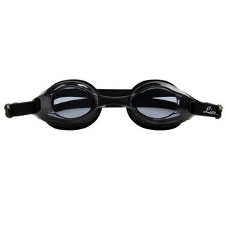 恋上（LianSan）户外防雾防水游泳镜男女硅胶近视游泳眼镜潜水镜泳镜 AF2100PPG 黑色 200度