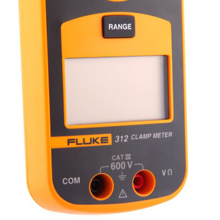 FLUKE 福禄克 F312 交流钳形电流表 钳形万用表 掌上型数字万用表 多用表 仪器仪表