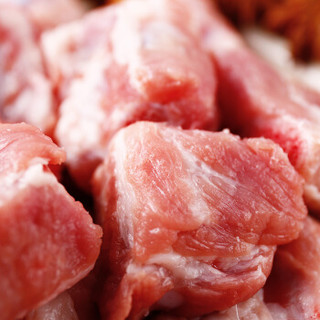 中粮家佳康  冰鲜带肉前排 猪小排块 400g/盒